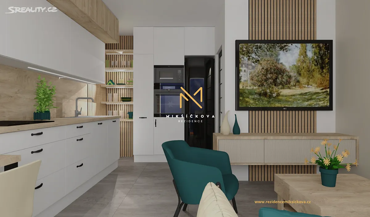 Prodej bytu 2+kk 50 m² – pohled 4