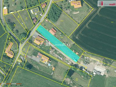 Prodej stavebního pozemku 1371 m²