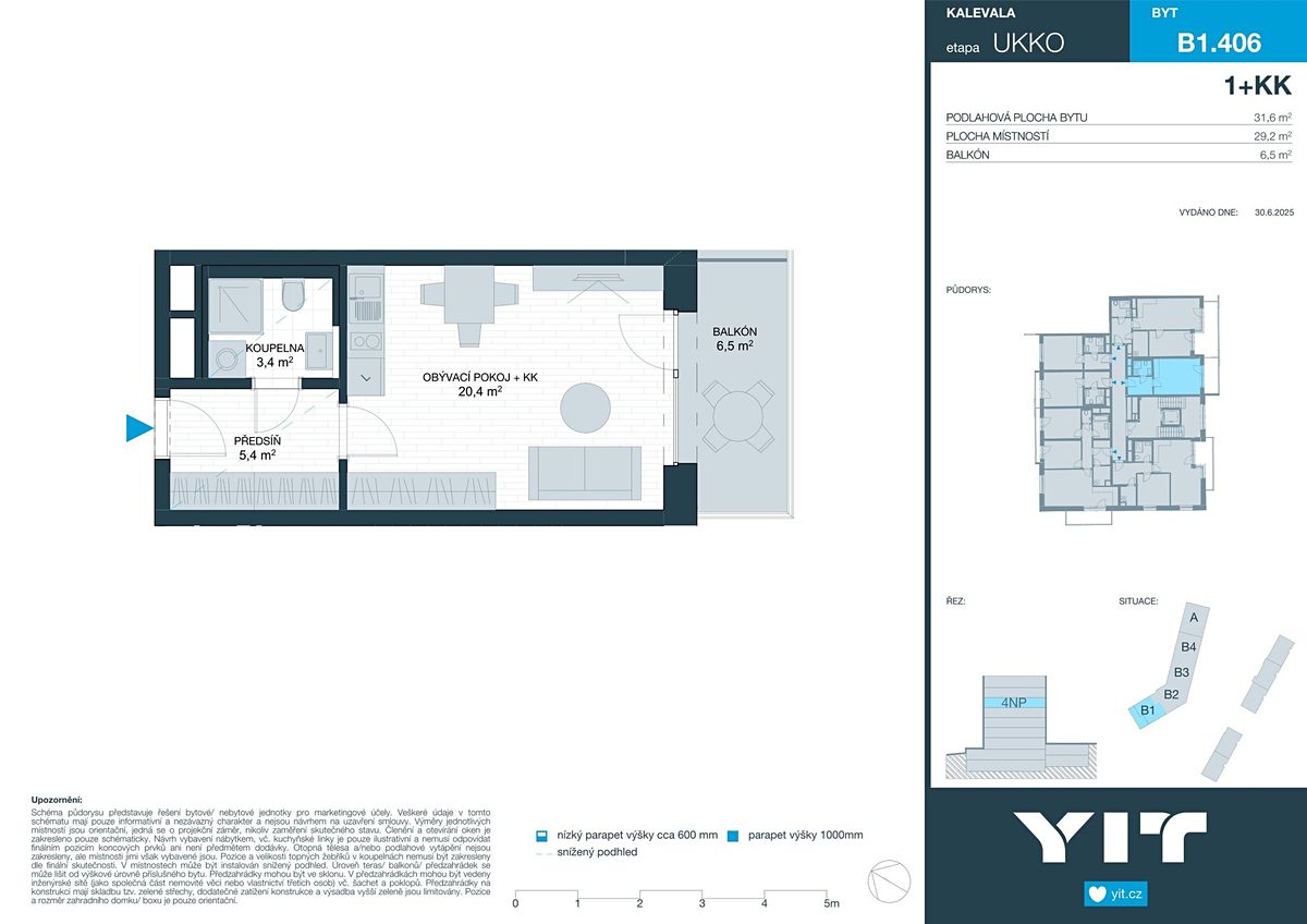 Prodej bytu 1+kk 29 m² – fotografie 2