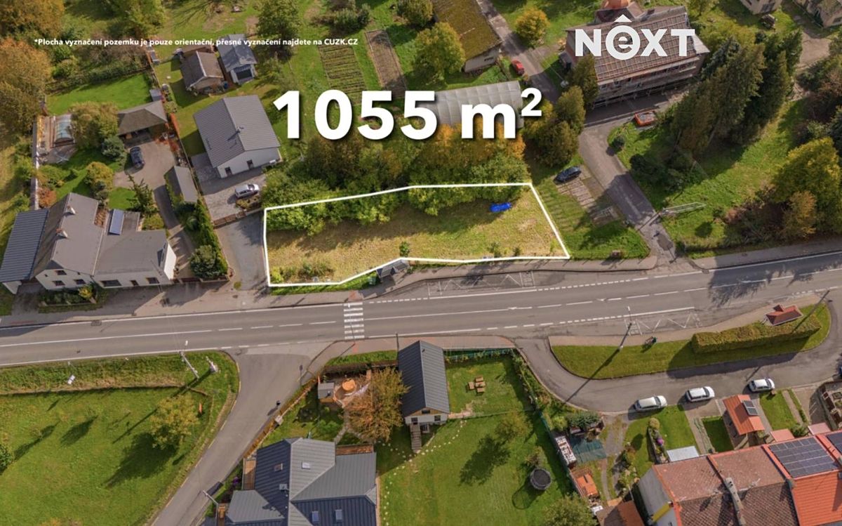 Prodej stavebního pozemku 1055 m² – fotografie 3