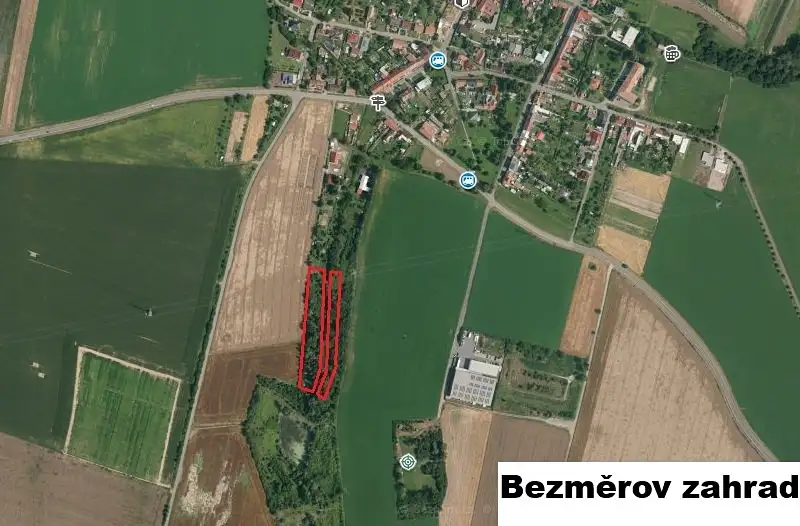 Prodej zahrady 5529 m², Bezměrov – náhled fotky 2