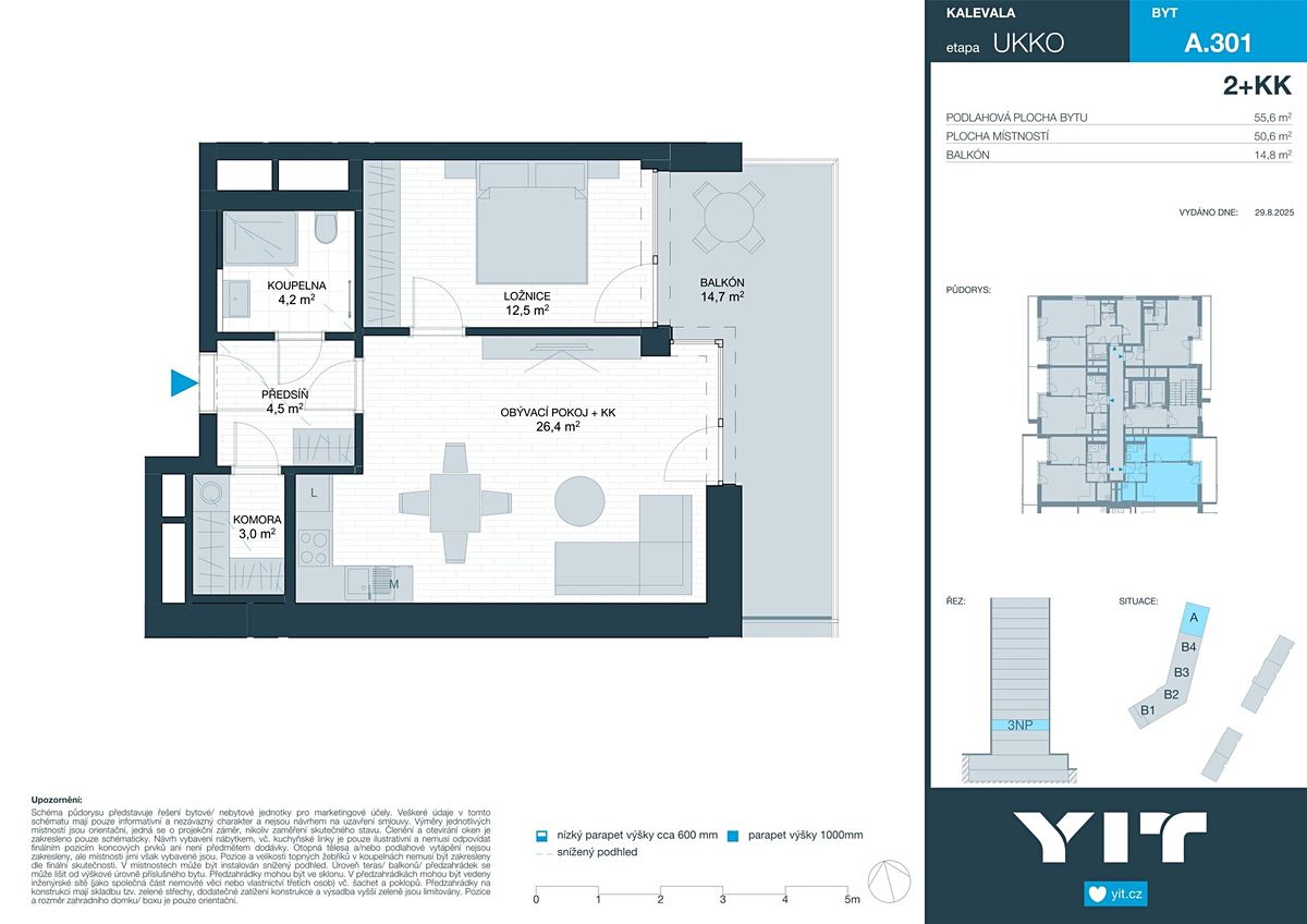 Prodej bytu 2+kk 51 m² – fotografie 2