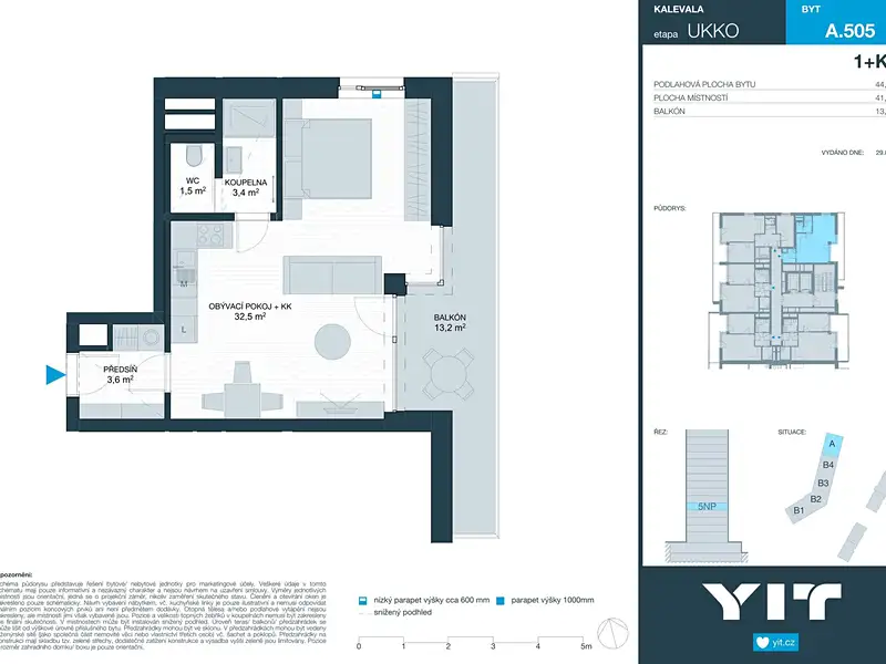 Prodej bytu 1+kk 41 m², Brno – náhled fotky 2