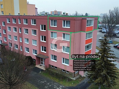 Prodej bytu 3+1 59 m²