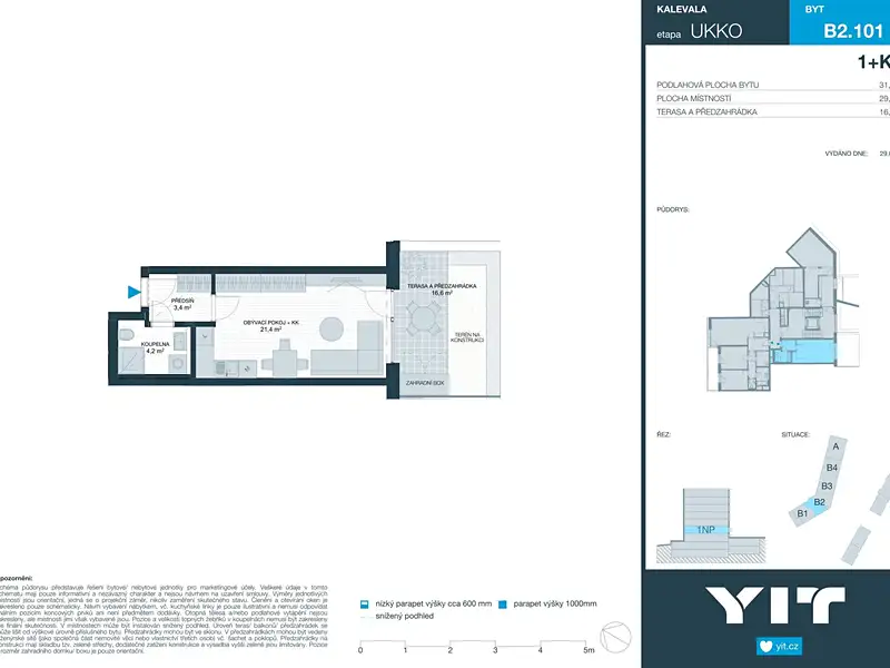 Prodej bytu 1+kk 29 m², Brno – náhled fotky 2