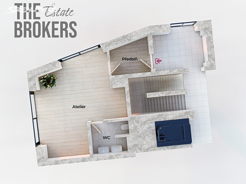 Prodej obchodního prostoru 41 m², Praha