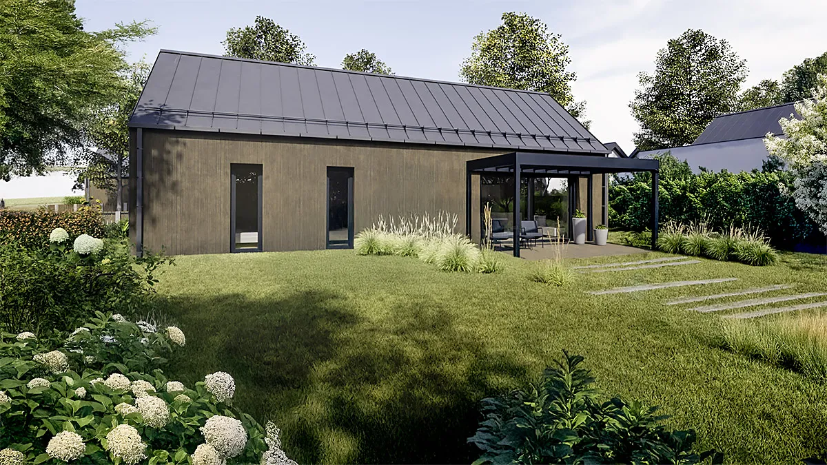Prodej projektu na klíč 70 m², pozemek 839 m²