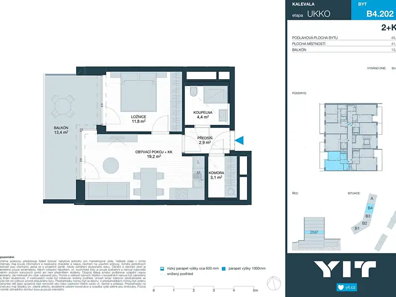 Prodej bytu 2+kk 41 m², Brno – náhled fotky 2