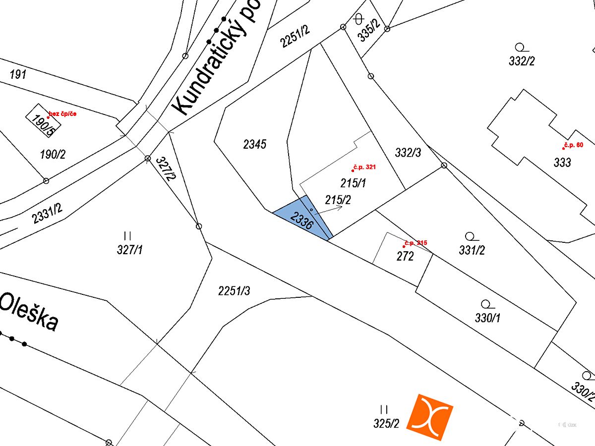 Prodej stavebního pozemku 42 m² – fotografie 2