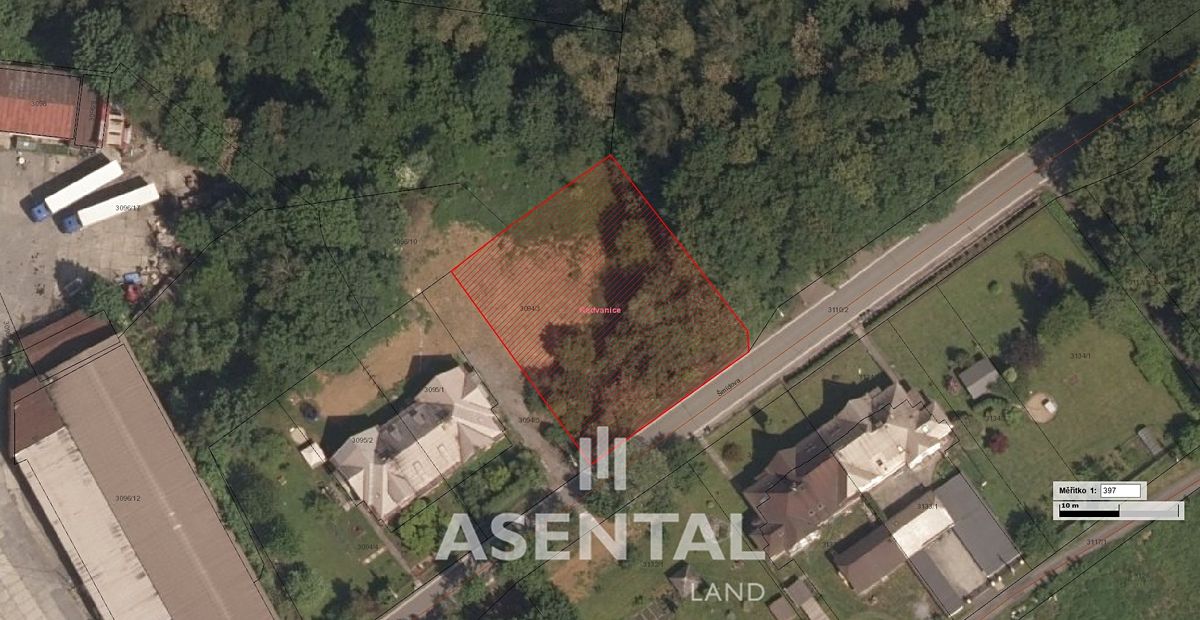 Prodej stavebního pozemku 1366 m²