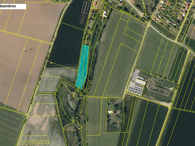 Prodej zahrady 5529 m², Bezměrov – náhled fotky 1
