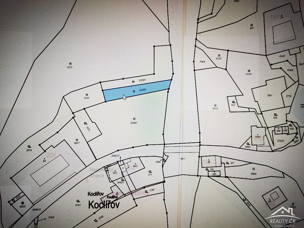 Prodej louky 500 m² – fotografie 2