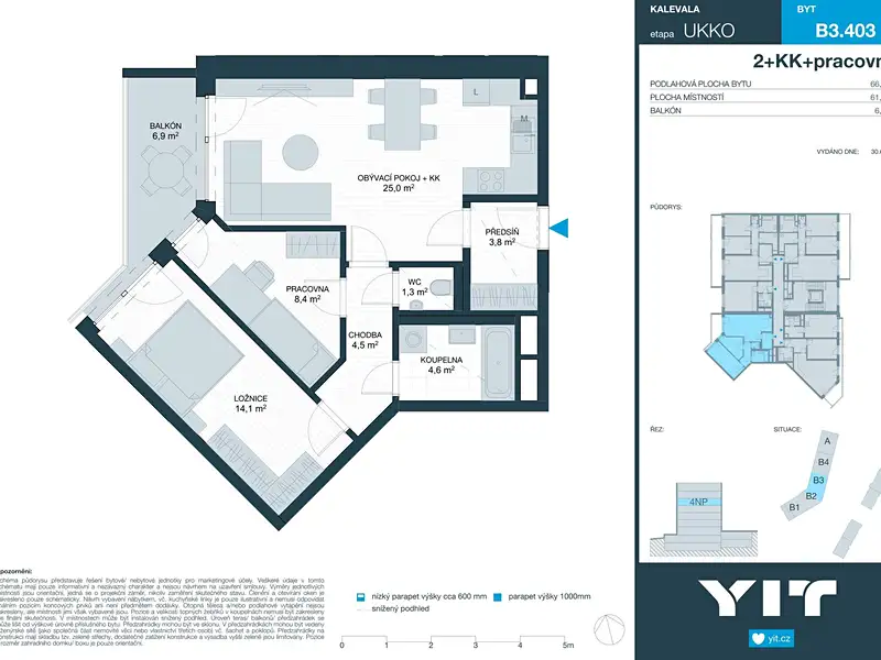 Prodej bytu 2+kk 62 m², Brno – náhled fotky 2