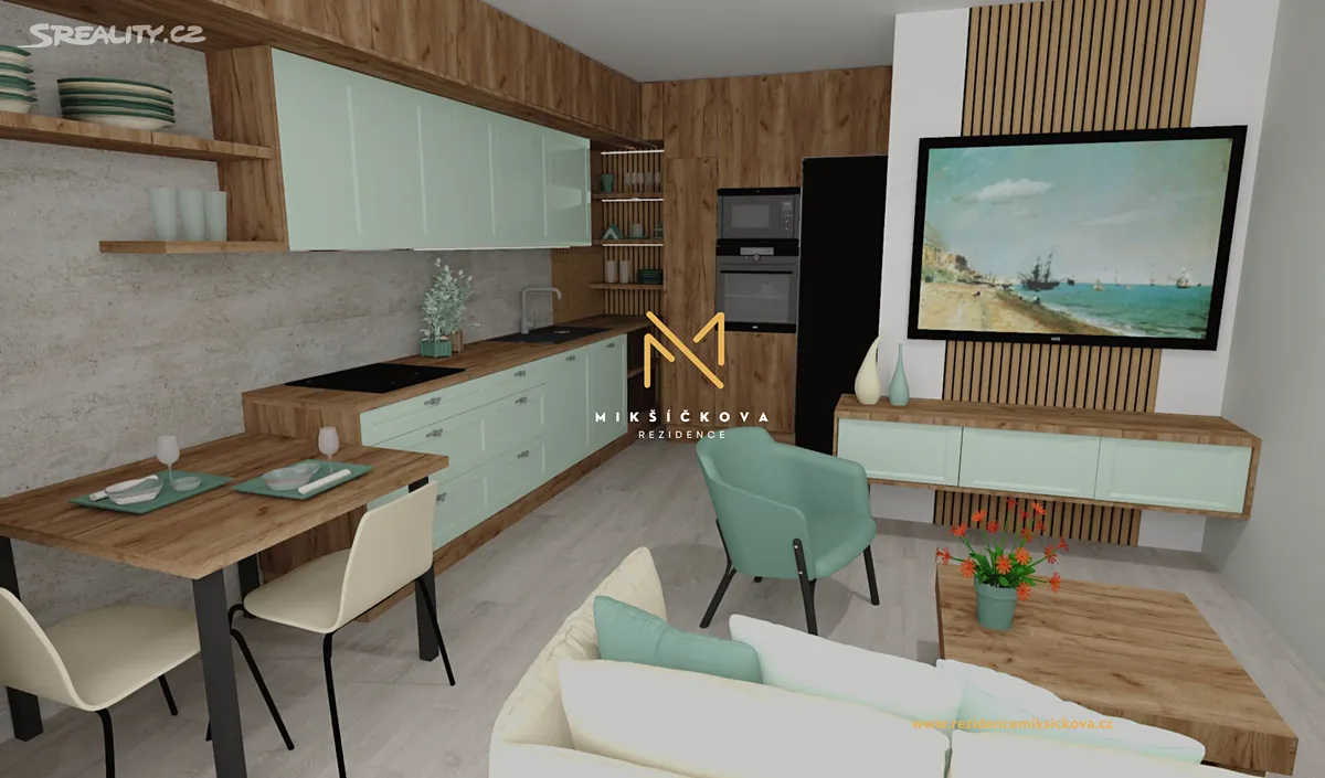 Prodej bytu 2+kk 50 m² – pohled 6