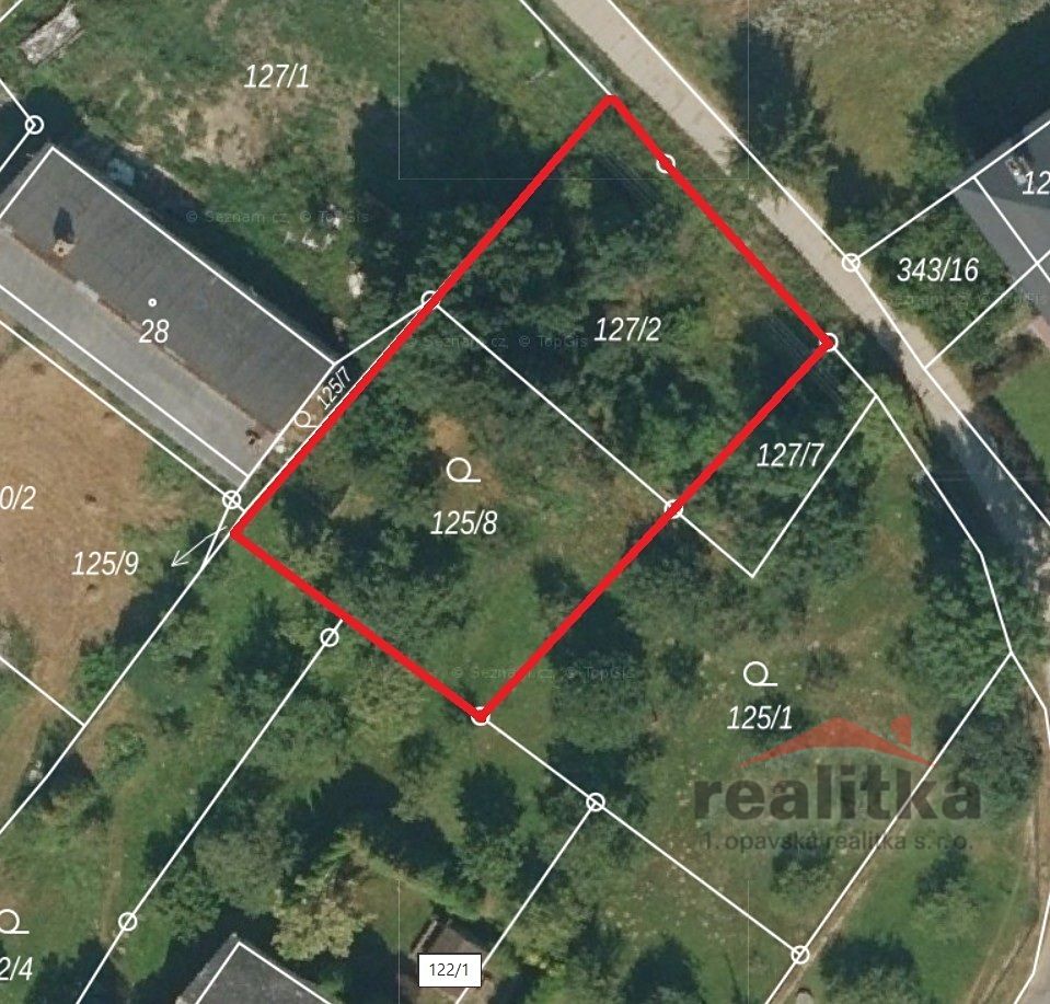 Prodej stavebního pozemku 859 m²