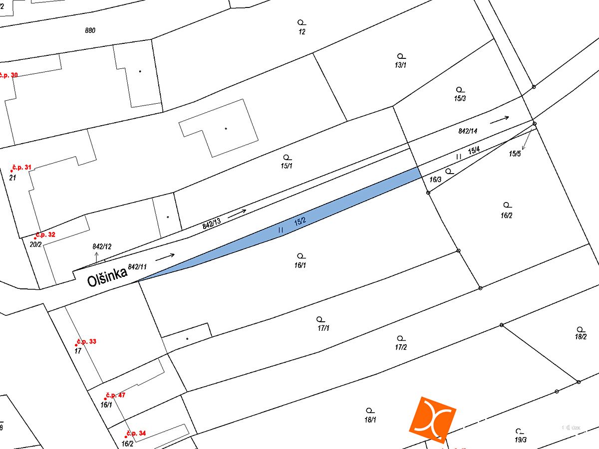Prodej stavebního pozemku 340 m² – fotografie 2