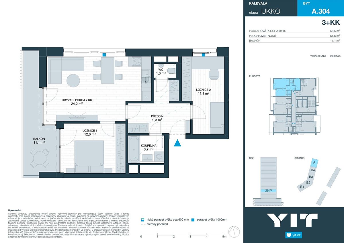 Prodej bytu 3+kk 62 m² – fotografie 2