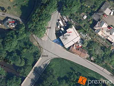 Prodej stavebního pozemku 42 m²