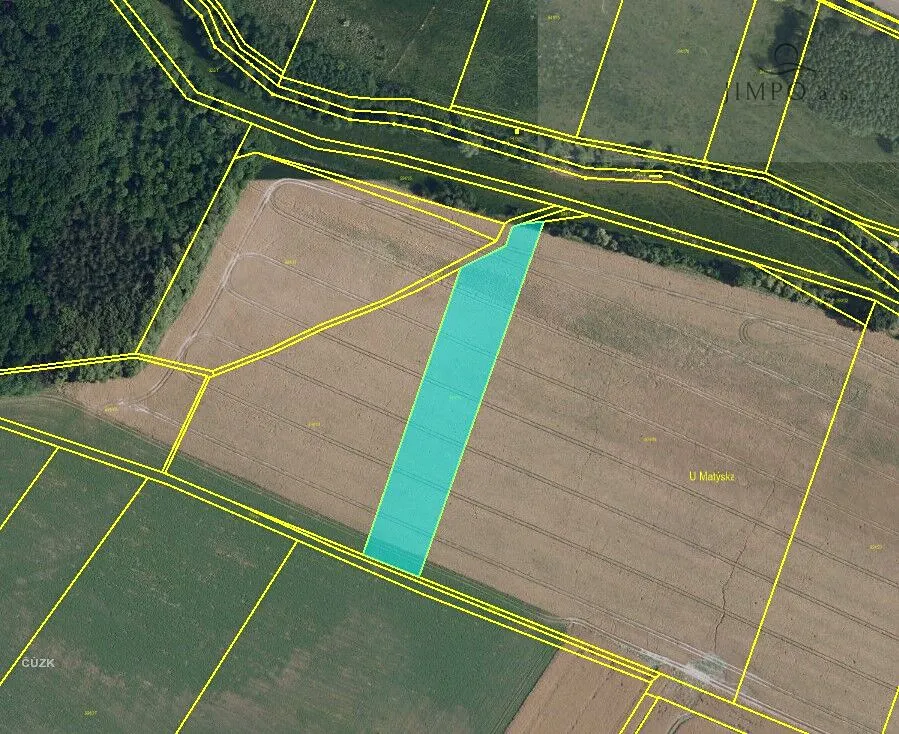 Prodej pole 11781 m²