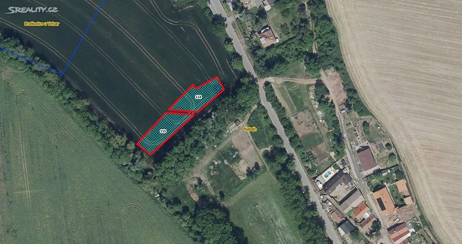 Prodej pole 1154 m²