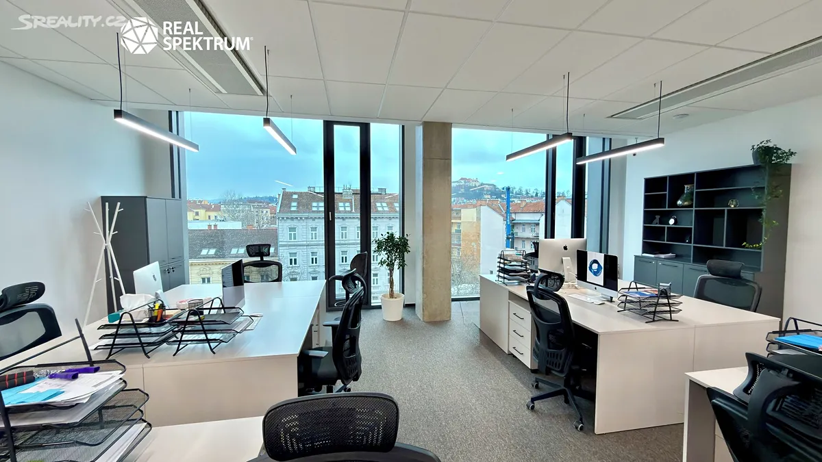 Pronájem kanceláře 263 m², Brno