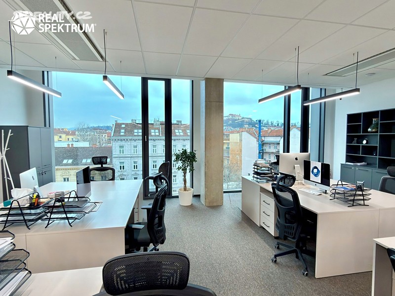 Pronájem kanceláře 263 m², Brno