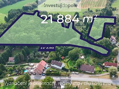 Prodej louky 21884 m²