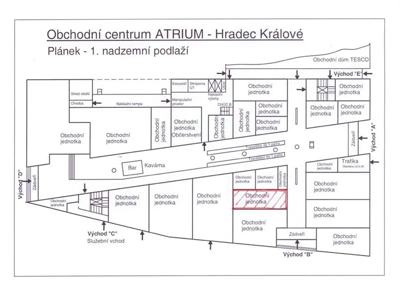 Pronájem obchodního prostoru 87 m², Hradec Králové – náhled fotky 3