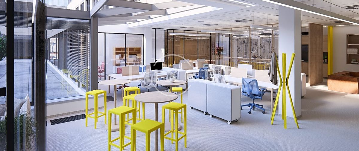 Pronájem kanceláře 653 m²
