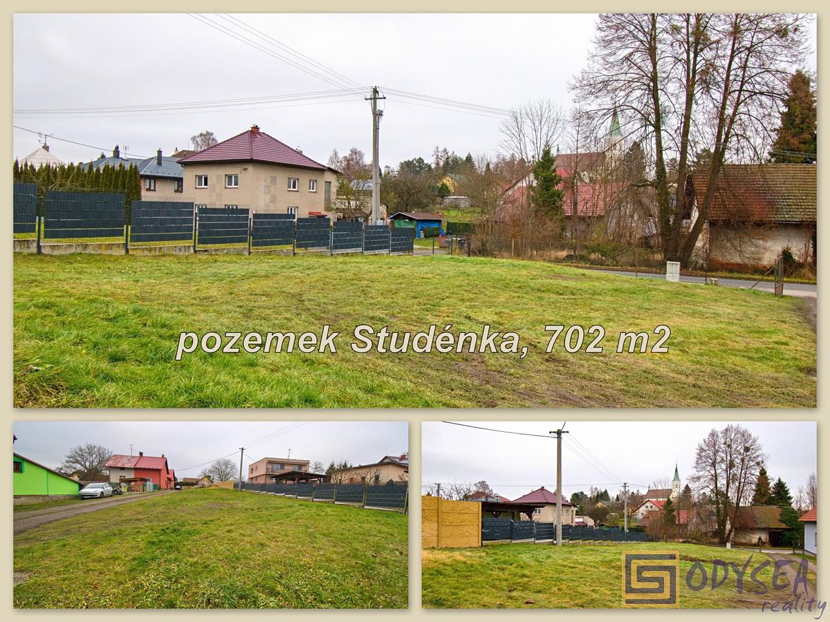 Prodej stavebního pozemku 702 m², Studénka – fotka 1 z 3