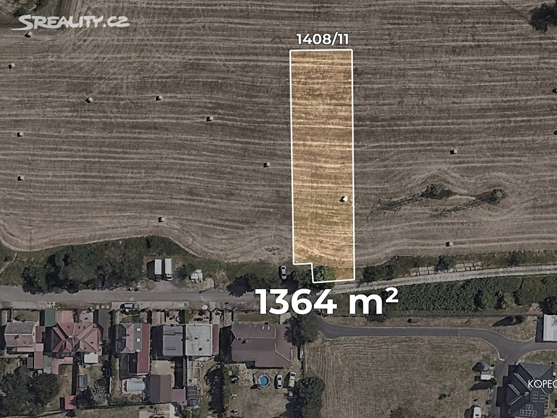 Prodej  stavebního pozemku 1 364 m² - View 2