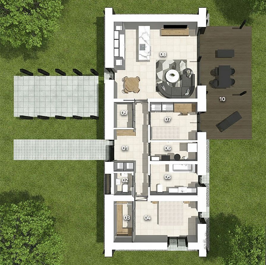 Prodej projektu na klíč 81 m², pozemek 987 m² – fotografie 4