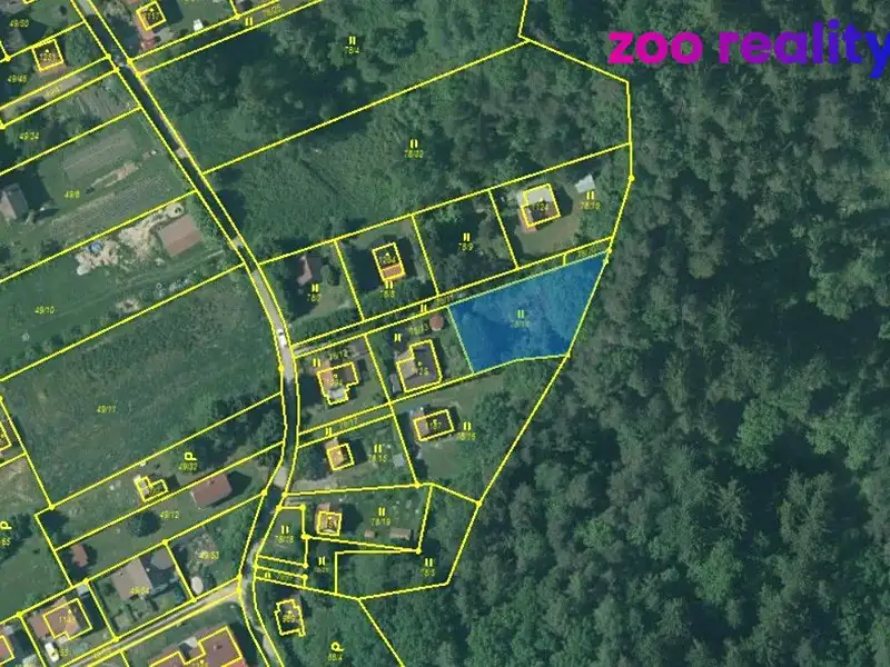 Prodej stavebního pozemku 665 m², Chlum u Třeboně – náhled fotky 1