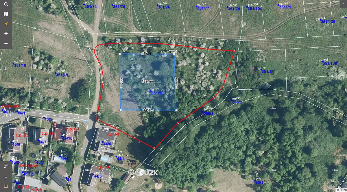 Prodej komerčního pozemku 6206 m²