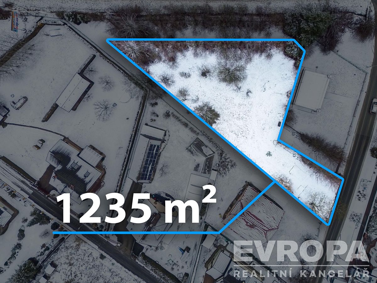 Prodej stavebního pozemku 1235 m² – fotografie 2