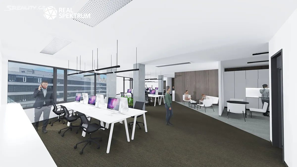 Pronájem kanceláře 240 m² - View 5