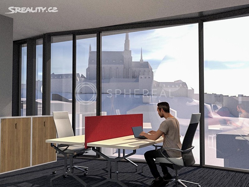 Pronájem kanceláře 2 720 m² – pohled 2