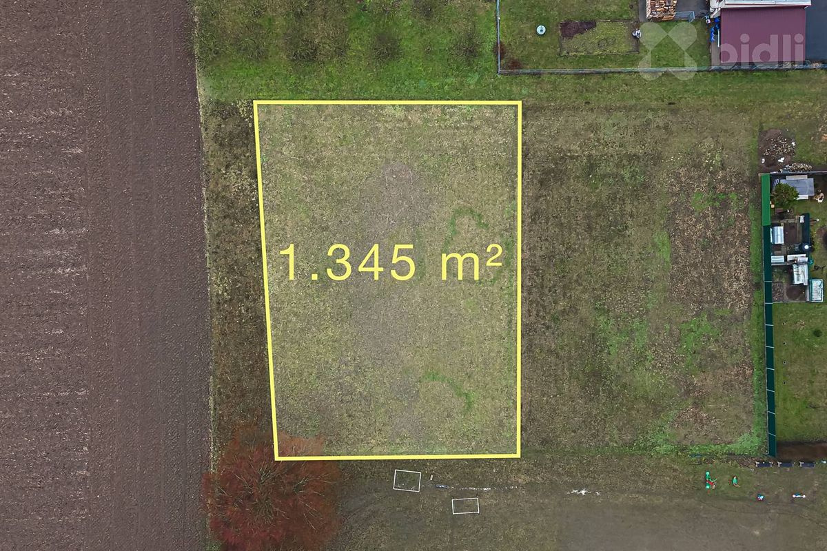 Prodej stavebního pozemku 1345 m² – fotografie 2