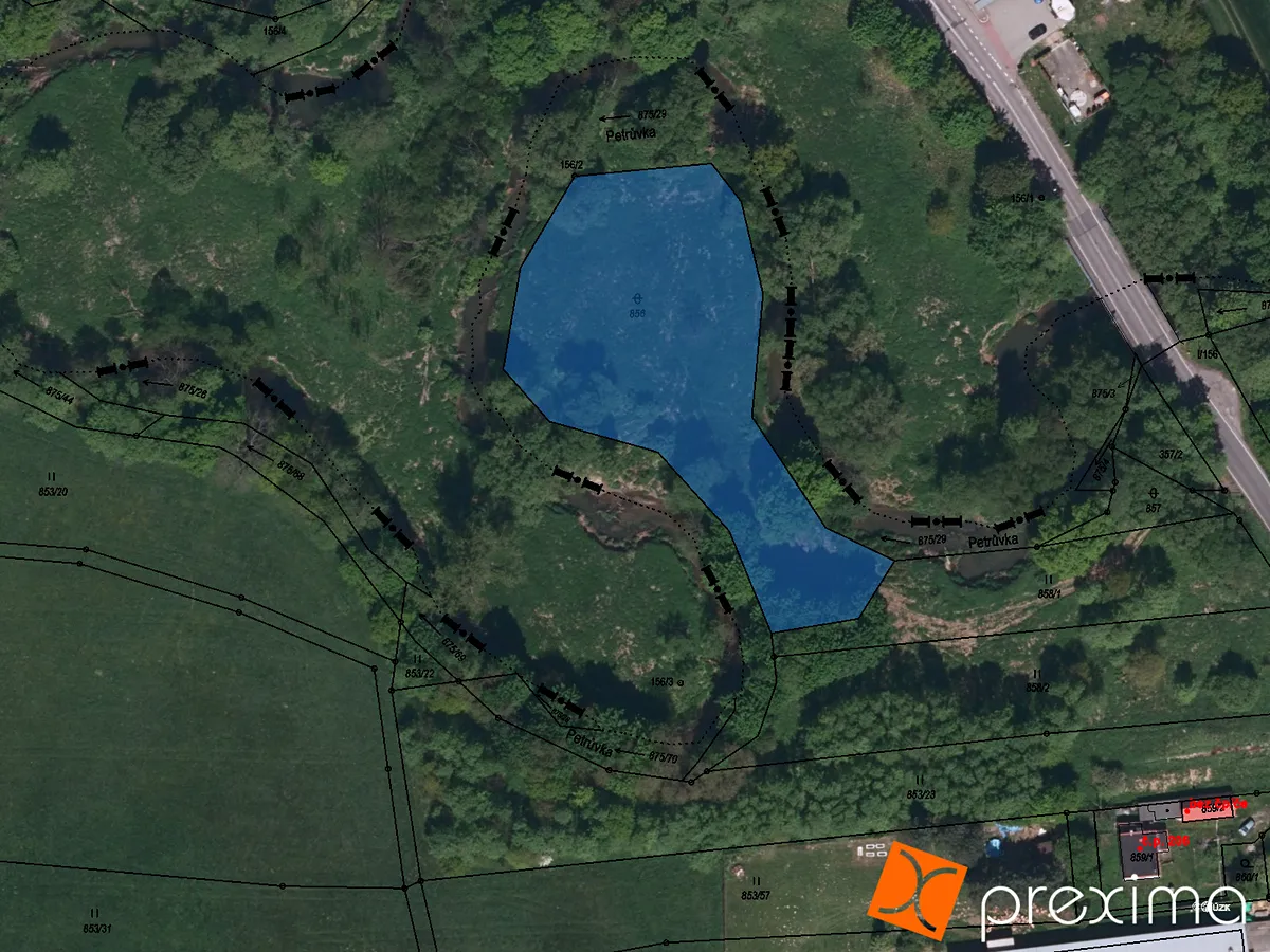 Prodej pozemku 3412 m²