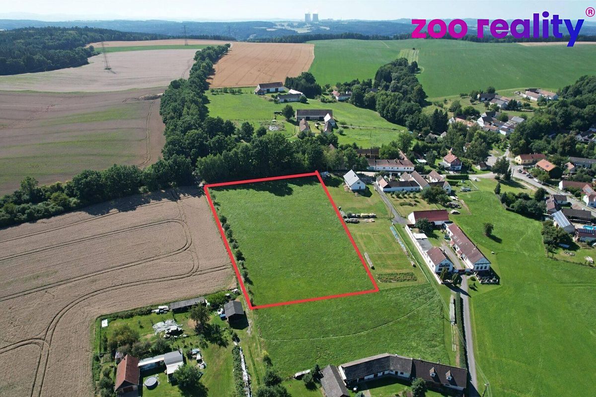 Prodej stavebního pozemku 1179 m², Žimutice – fotka 1 z 3