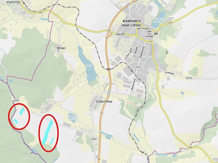 Prodej pozemku, 29 406 m² (3 z 4)