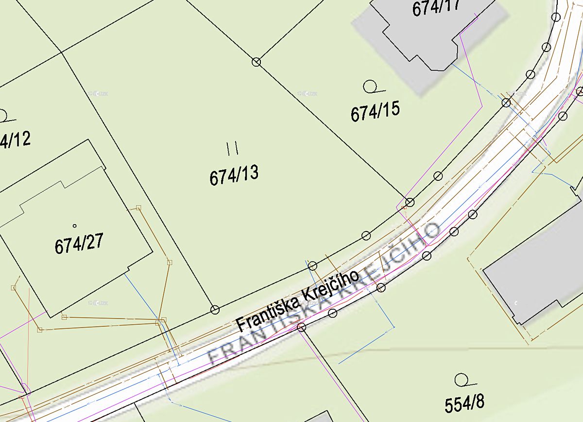 Prodej stavebního pozemku 741 m² – fotografie 5
