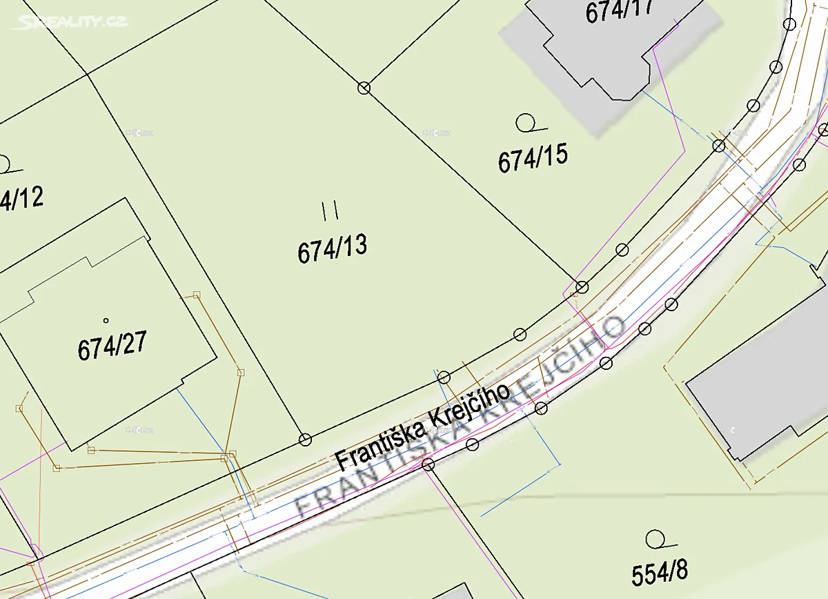 Prodej stavebního pozemku 741 m² – pohled 5