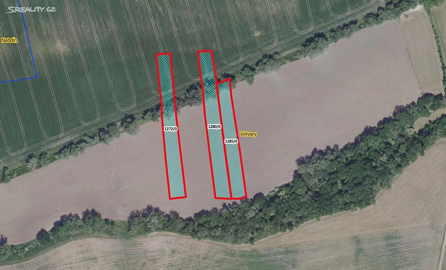 Prodej pole 4807 m²