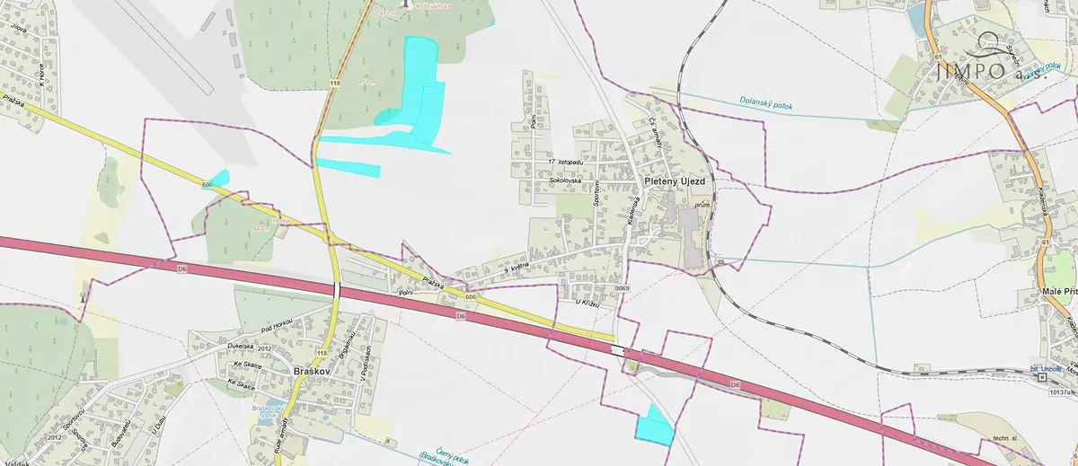 Prodej pole 79838 m²