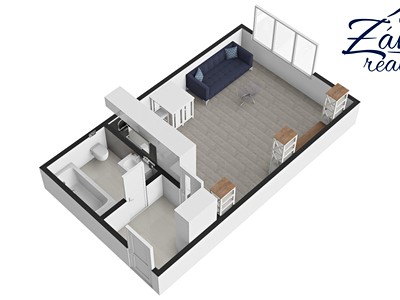 Pronájem bytu 1+kk 35 m² (Jednopodlažní) — photo 5