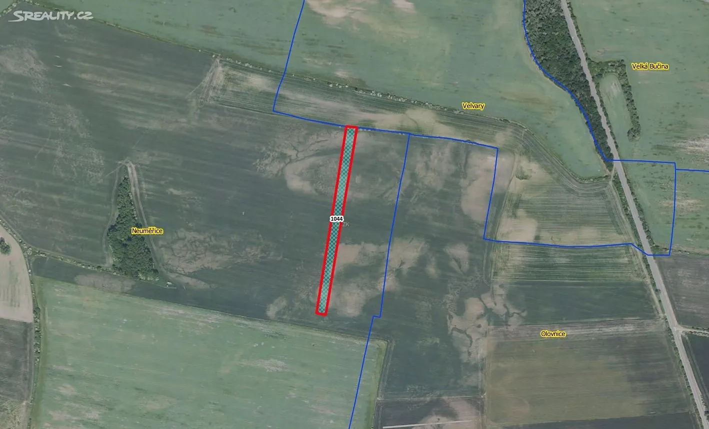 Prodej pole 7525 m²