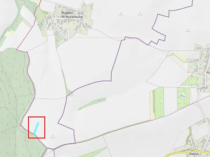 Prodej pole 2603 m², Kojetín – náhled fotky 2