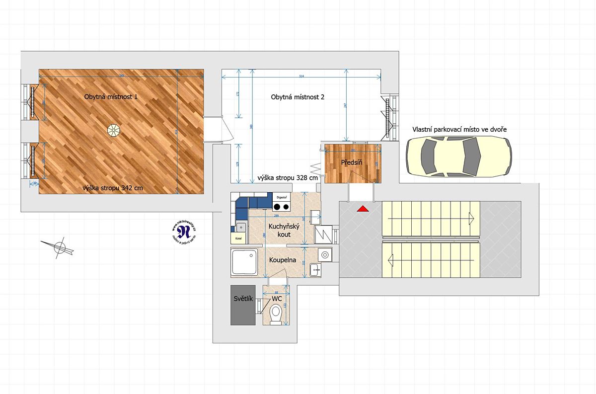 Prodej bytu 2+kk 57 m² – fotografie 5
