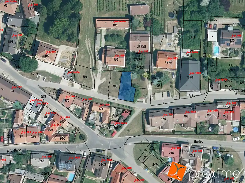 Prodej pozemku 170 m², Bzenec – náhled fotky 1
